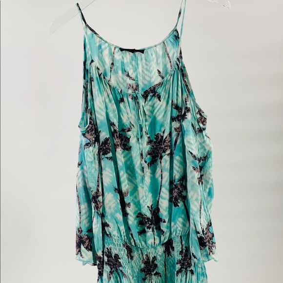 Palm Tree Cold Shoulder Tunic - Picture 5 of 16